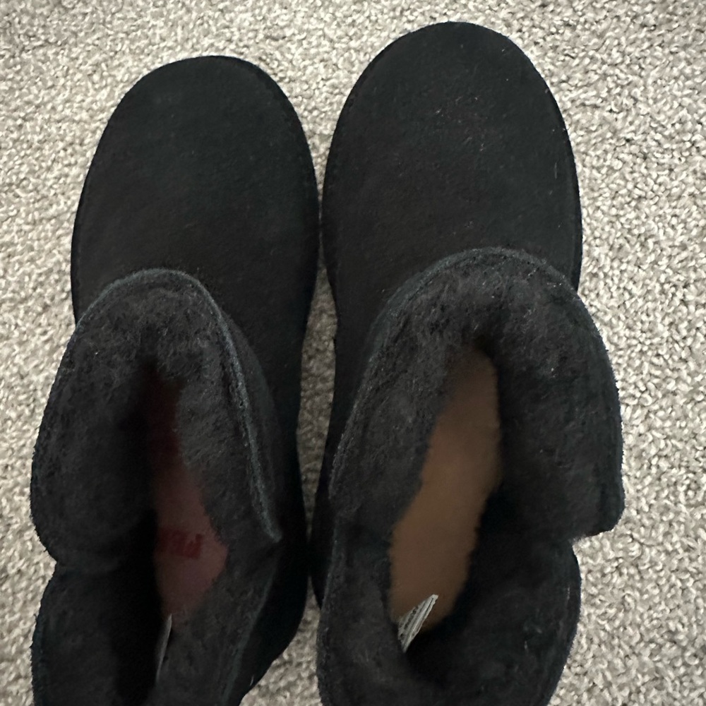 BearPaw Black Winter & Rain Boots